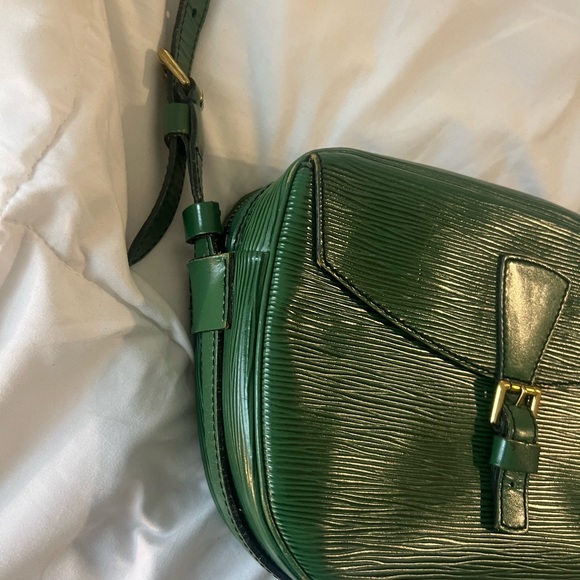 Dark Green original authentic LV purse - Picture 4 of 13